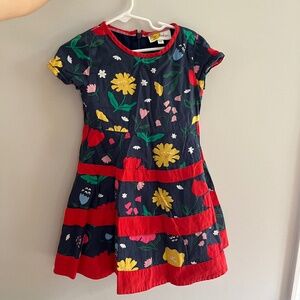 Mini Boden girl cotton dress
